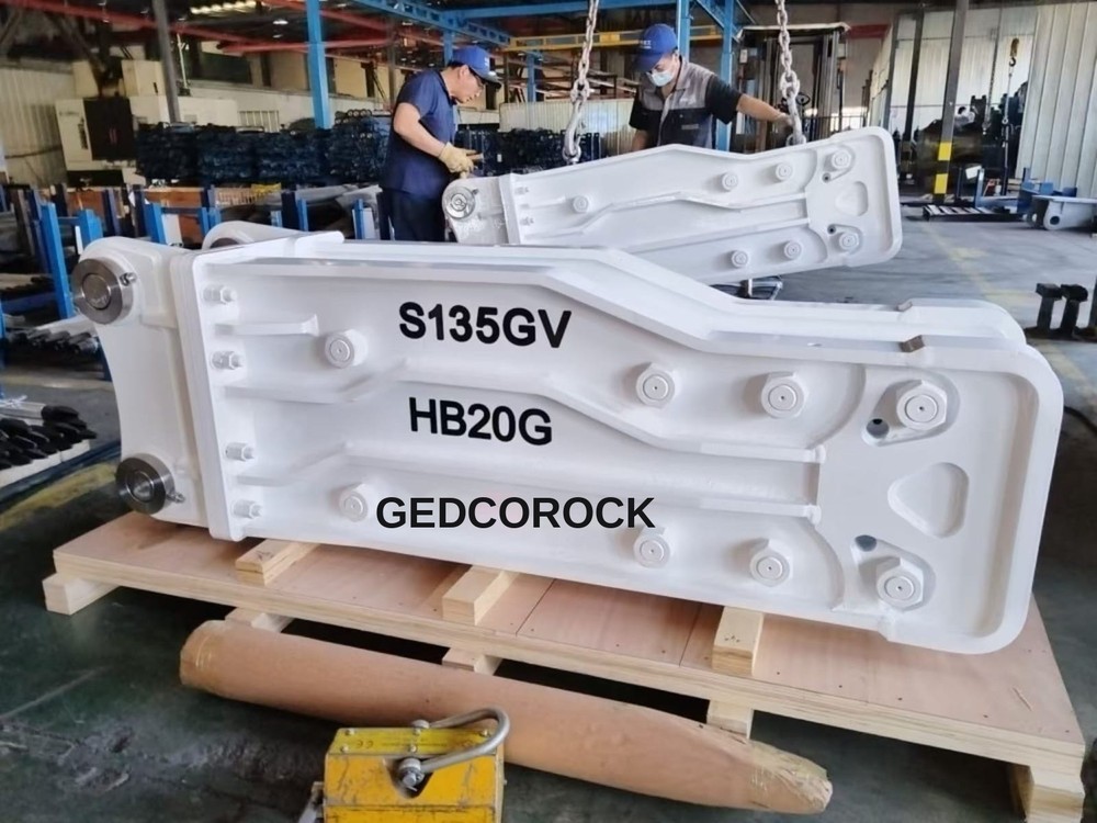 Hydraulic breakers and spare parts
