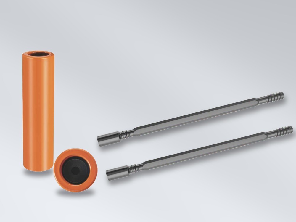 Gedco top hammer drill rods