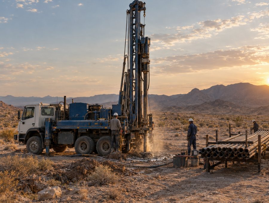 Water well drilling