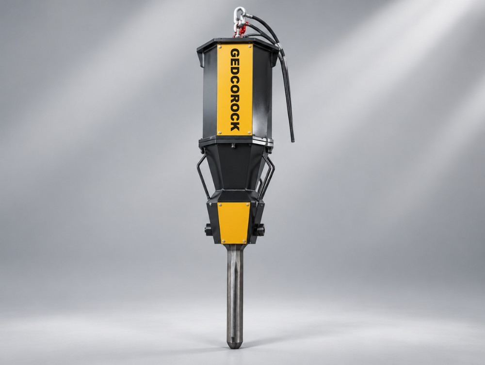 Gedco hydraulic rock splitter