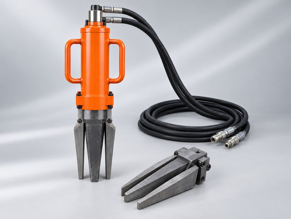 Gedco hydraulic rock splitter