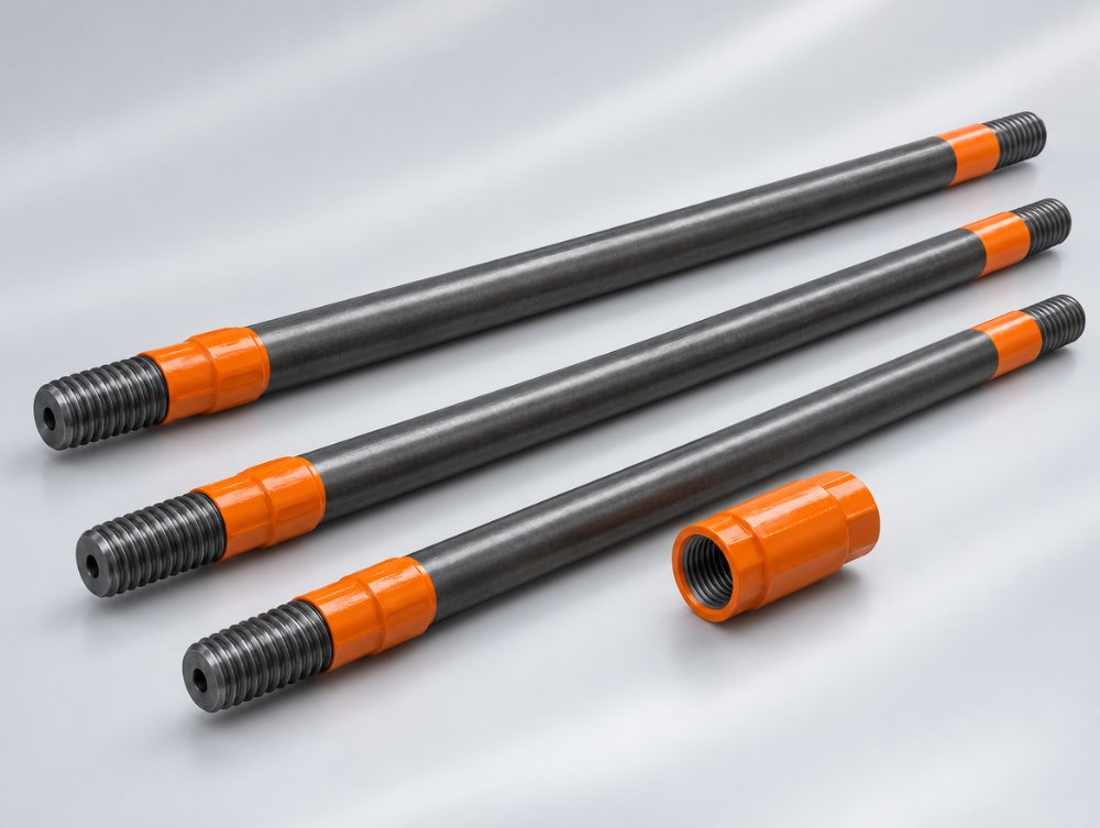 Gedco top hammer drill rods
